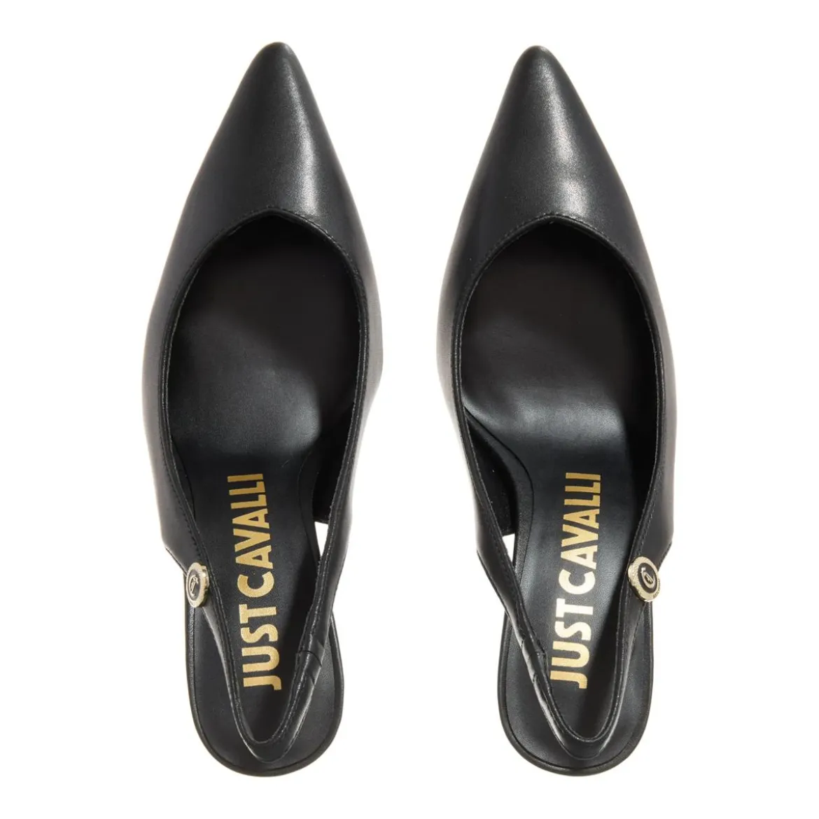 Just Cavalli Fondo Jasmine Black Pumps