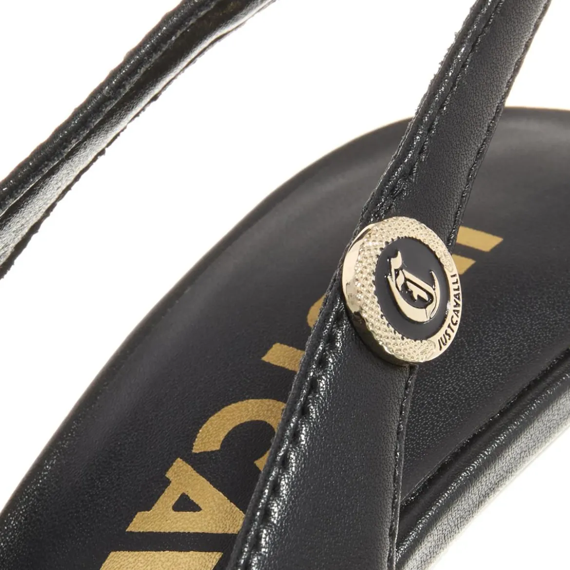 Just Cavalli Fondo Jasmine Black Pumps