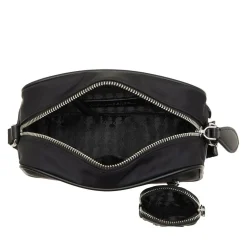 Karl Lagerfeld Ikon Nylon Camera Bag Black Camera Bag