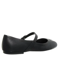 Karl Lagerfeld Karo Autograph Pump Black Lthr Ballerinas