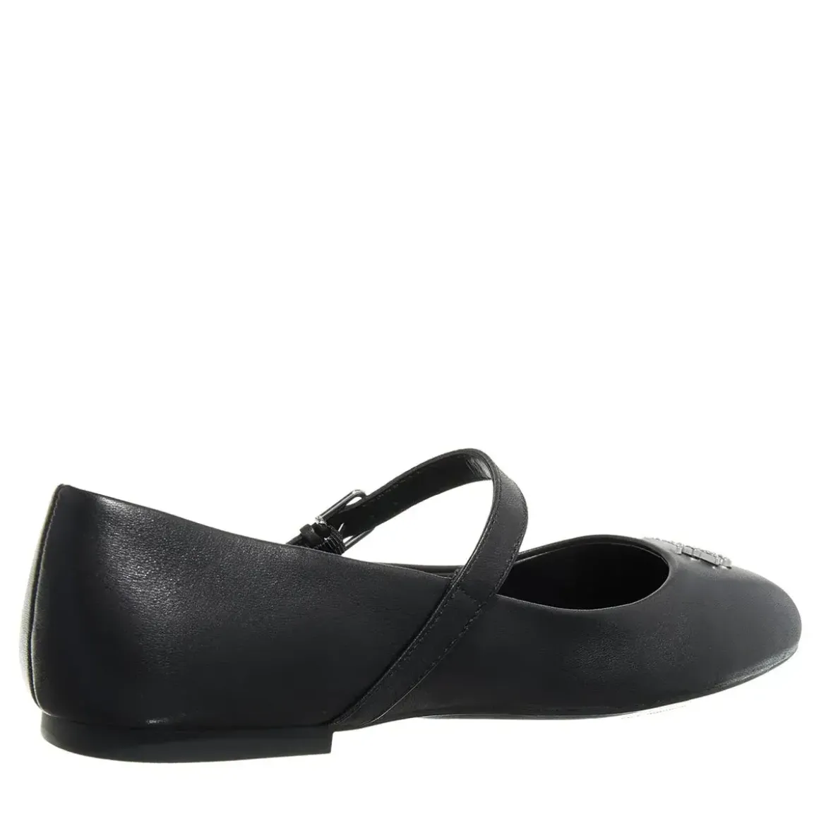 Karl Lagerfeld Karo Autograph Pump Black Lthr Ballerinas