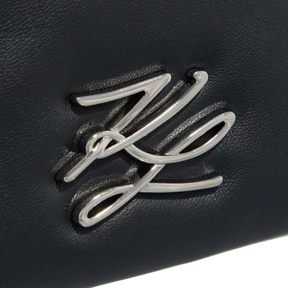 Karl Lagerfeld K/Autograph Sp Puffy Cb Black-Nickel Crossbody Bag