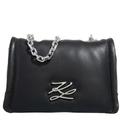 Karl Lagerfeld K/Autograph Sp Puffy Cb Black-Nickel Crossbody Bag