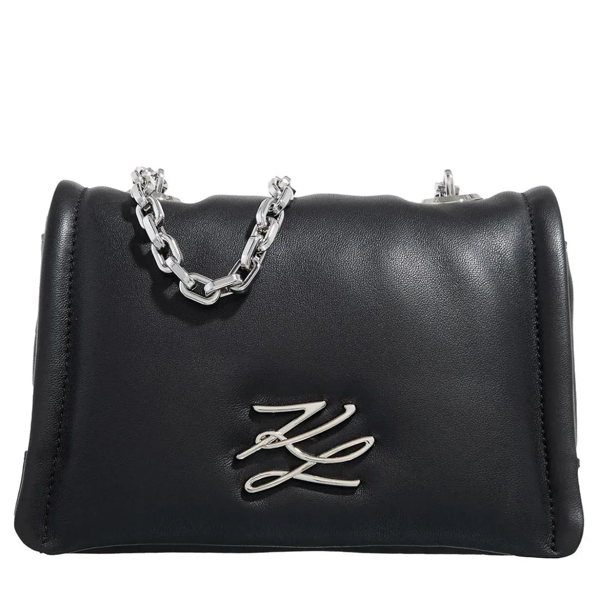 Karl Lagerfeld K/Autograph Sp Puffy Cb Black-Nickel Crossbody Bag