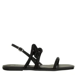 Karl Lagerfeld Olympia Karl Signia Slide Black Glitter Mono Sandalen