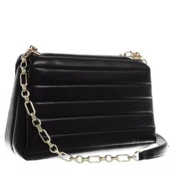 Kate Spade New York Carlyle Quilted Medium Shoulder Bag Black Messenger Bag