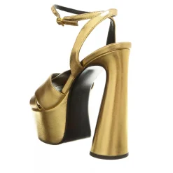Kat Maconie Cady Gold High Heels