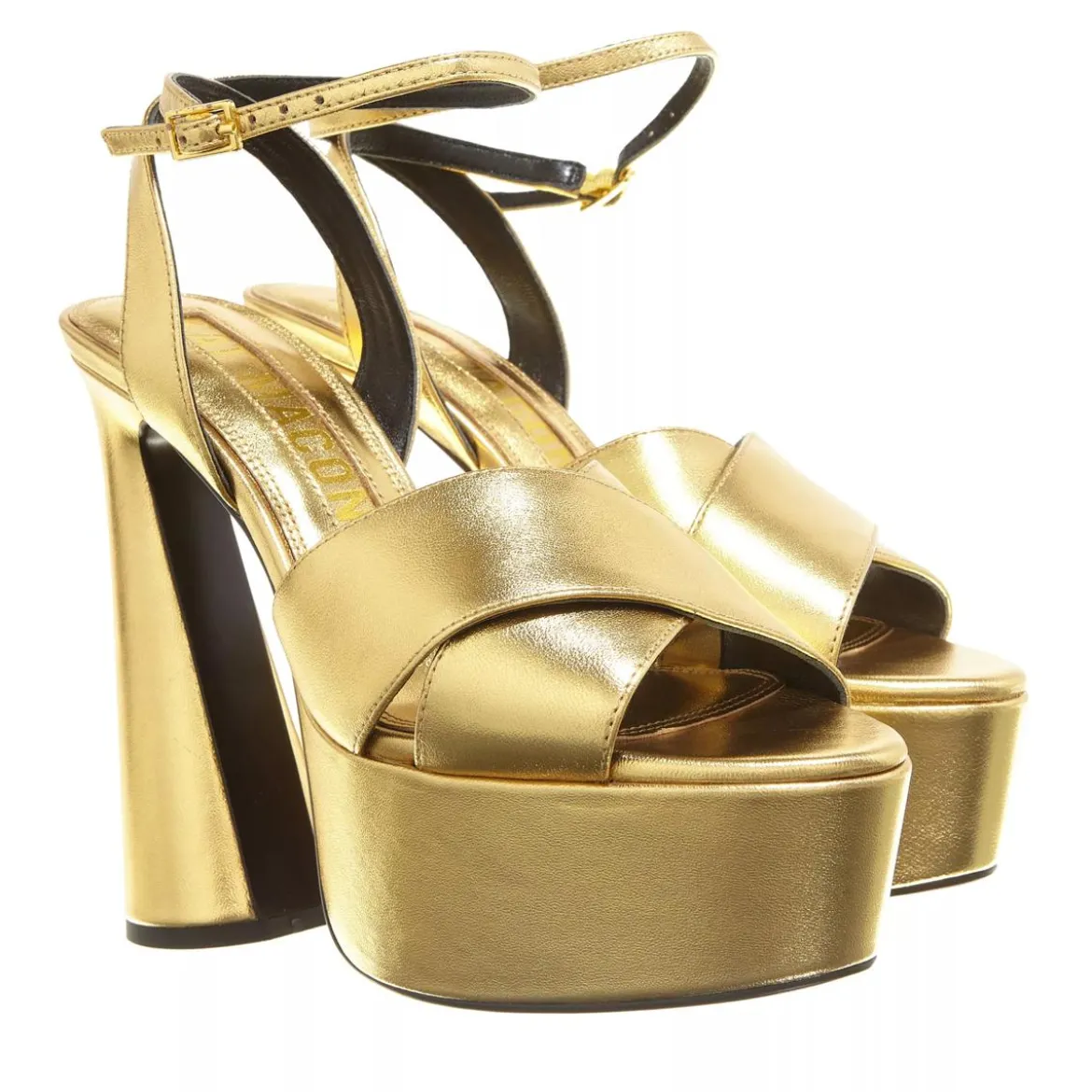 Kat Maconie Cady Gold High Heels