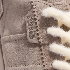 Kennel & Schmenger PITCH Suede/Wool Lace elefant/nat Scr Low-Top-Sneaker