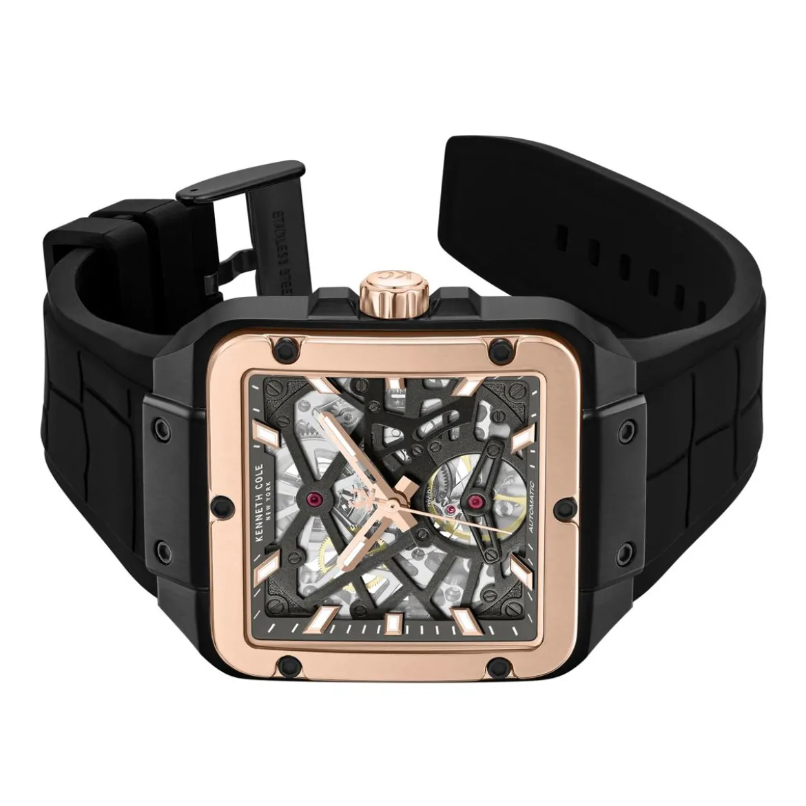 Kenneth Cole Automatikuhr Arlington schwarz Automatikuhr
