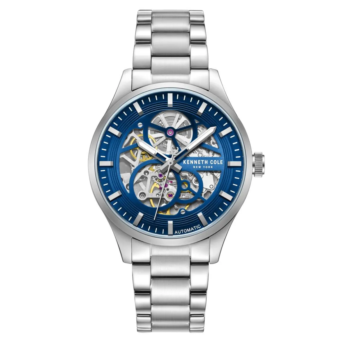 Kenneth Cole Automatikuhr Ashton silber Automatikuhr