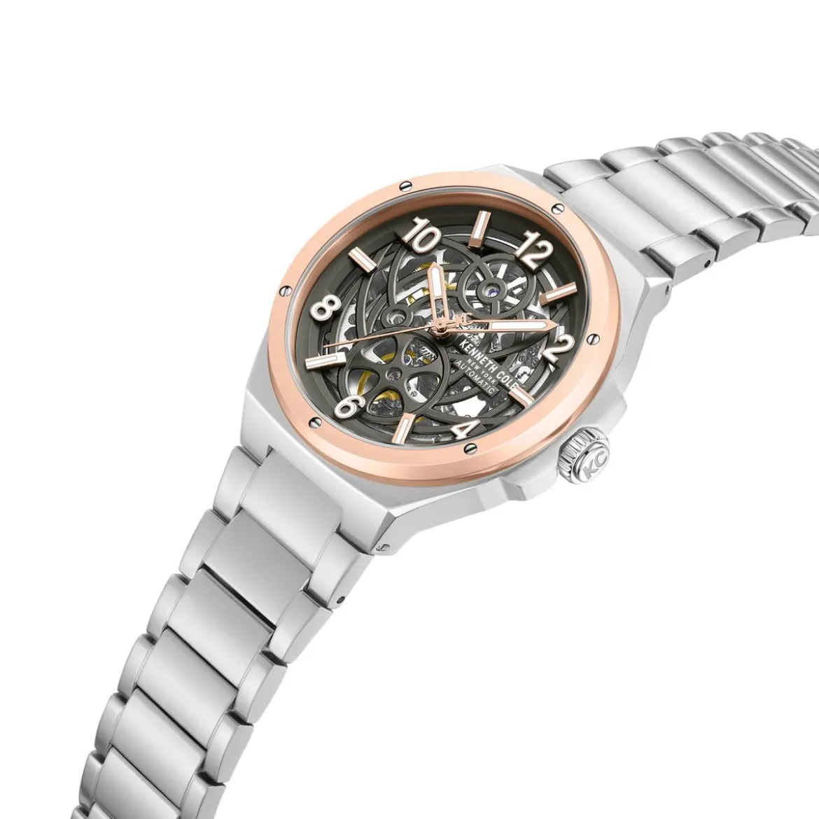 Kenneth Cole Automatikuhr Bayview silber Automatikuhr