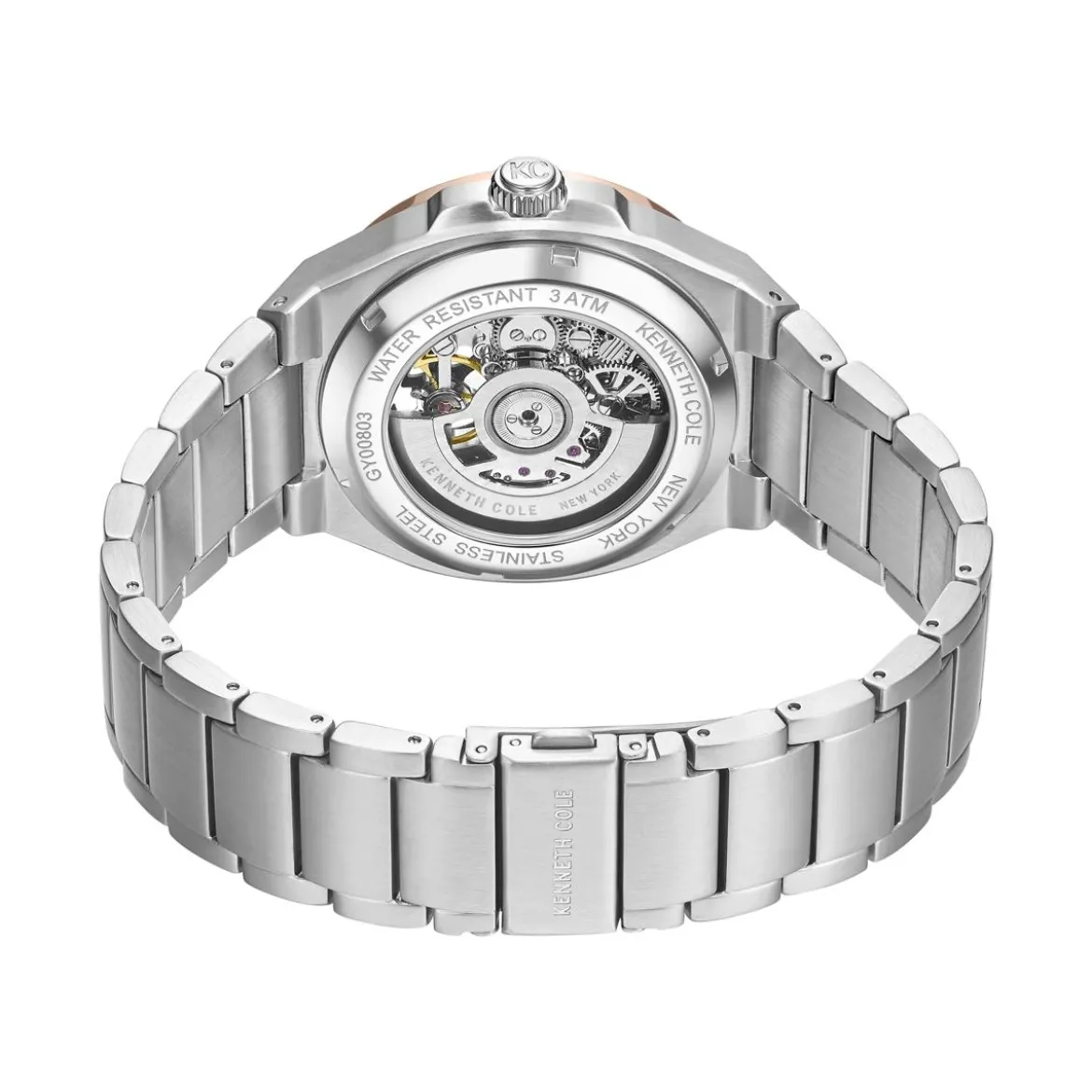 Kenneth Cole Automatikuhr Bayview silber Automatikuhr