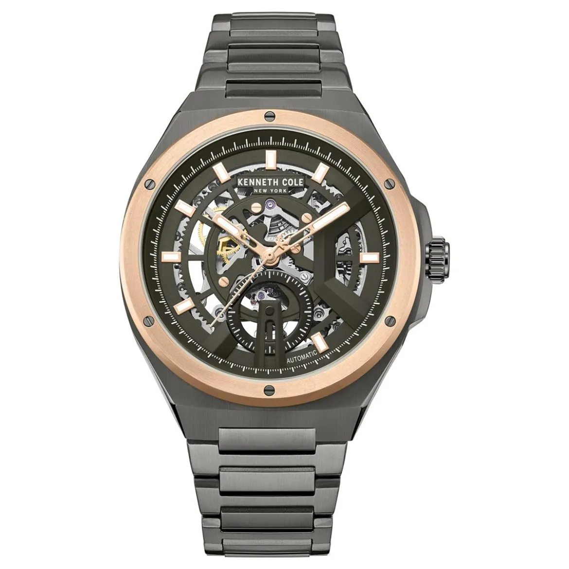 Kenneth Cole Automatikuhr Bayview grau Automatikuhr