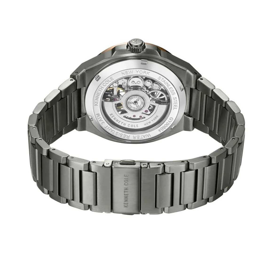 Kenneth Cole Automatikuhr Bayview grau Automatikuhr