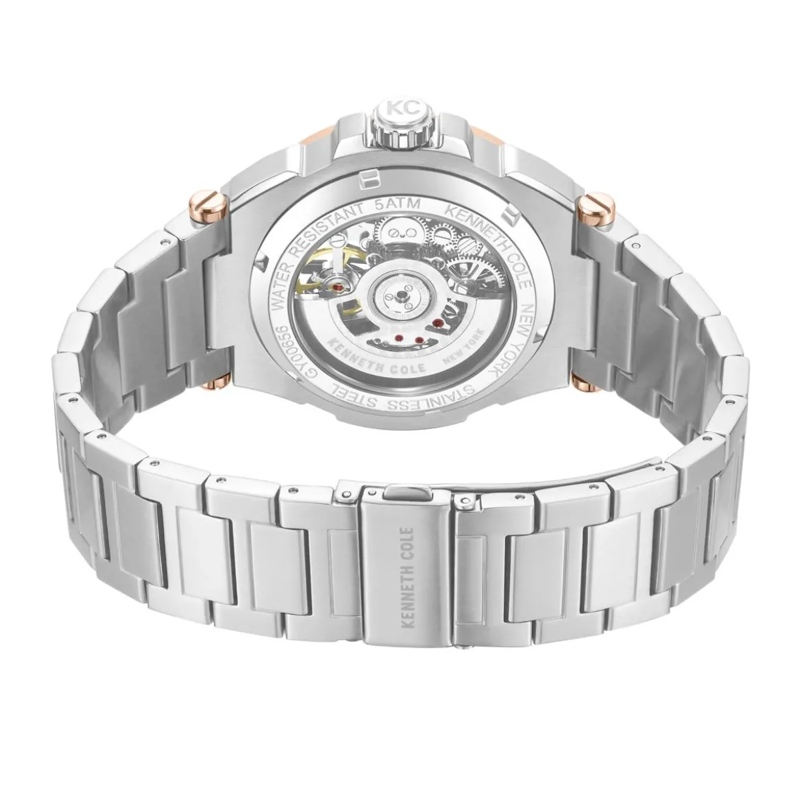 Kenneth Cole Automatikuhr Barclay silber Automatikuhr
