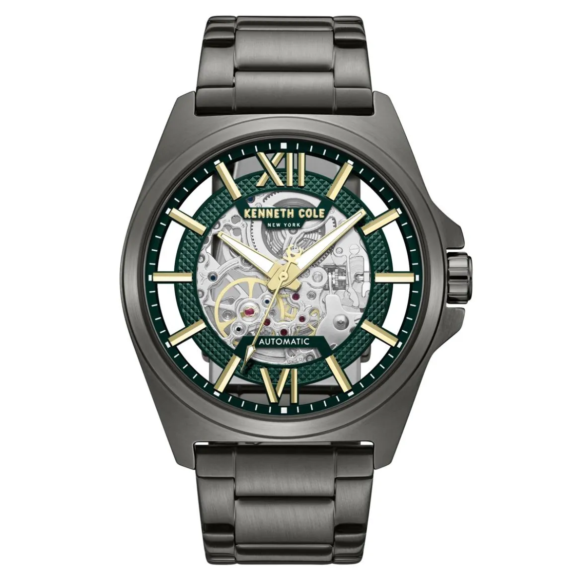 Kenneth Cole Automatikuhr Clermont grau Automatikuhr