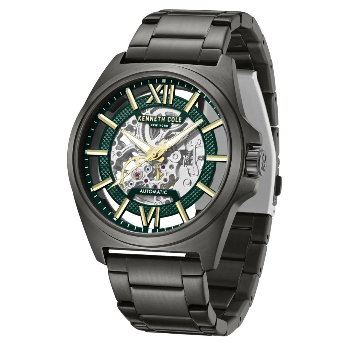 Kenneth Cole Automatikuhr Clermont grau Automatikuhr