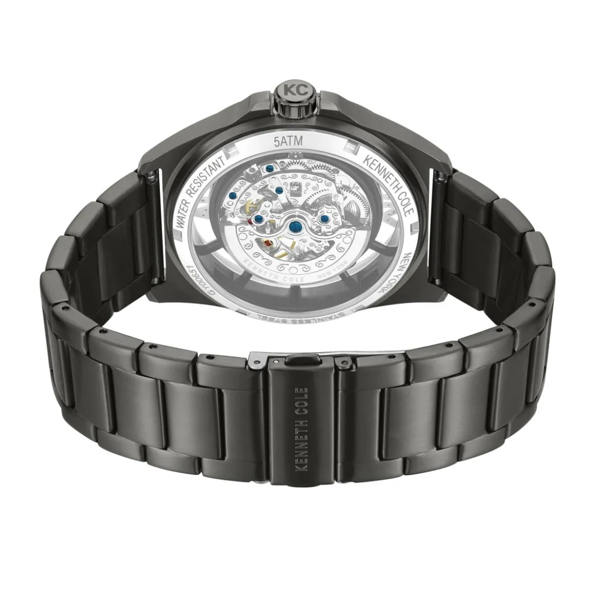 Kenneth Cole Automatikuhr Clermont grau Automatikuhr
