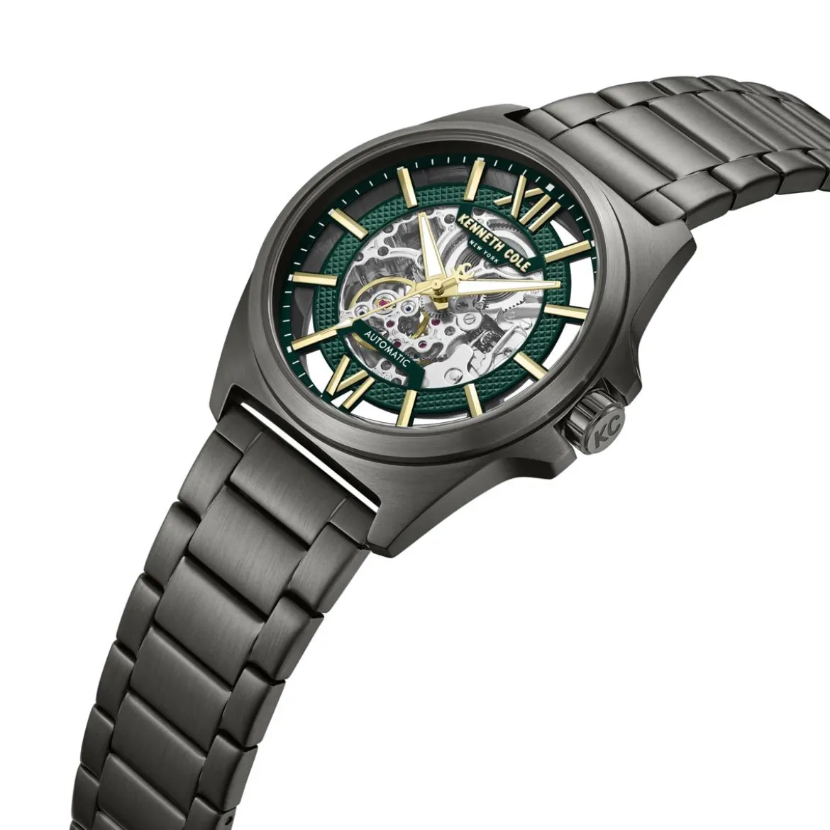 Kenneth Cole Automatikuhr Clermont grau Automatikuhr