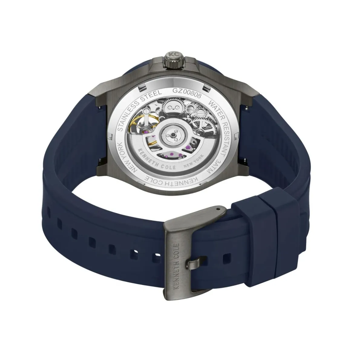 Kenneth Cole Automatikuhr Grove blau Automatikuhr