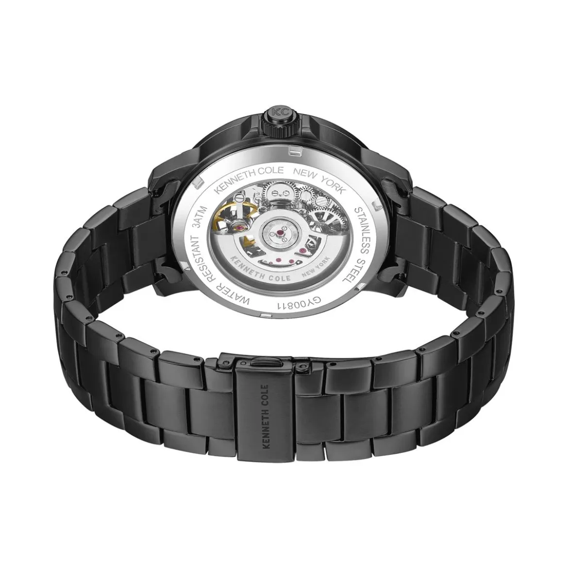 Kenneth Cole Automatikuhr Harrison schwarz Automatikuhr