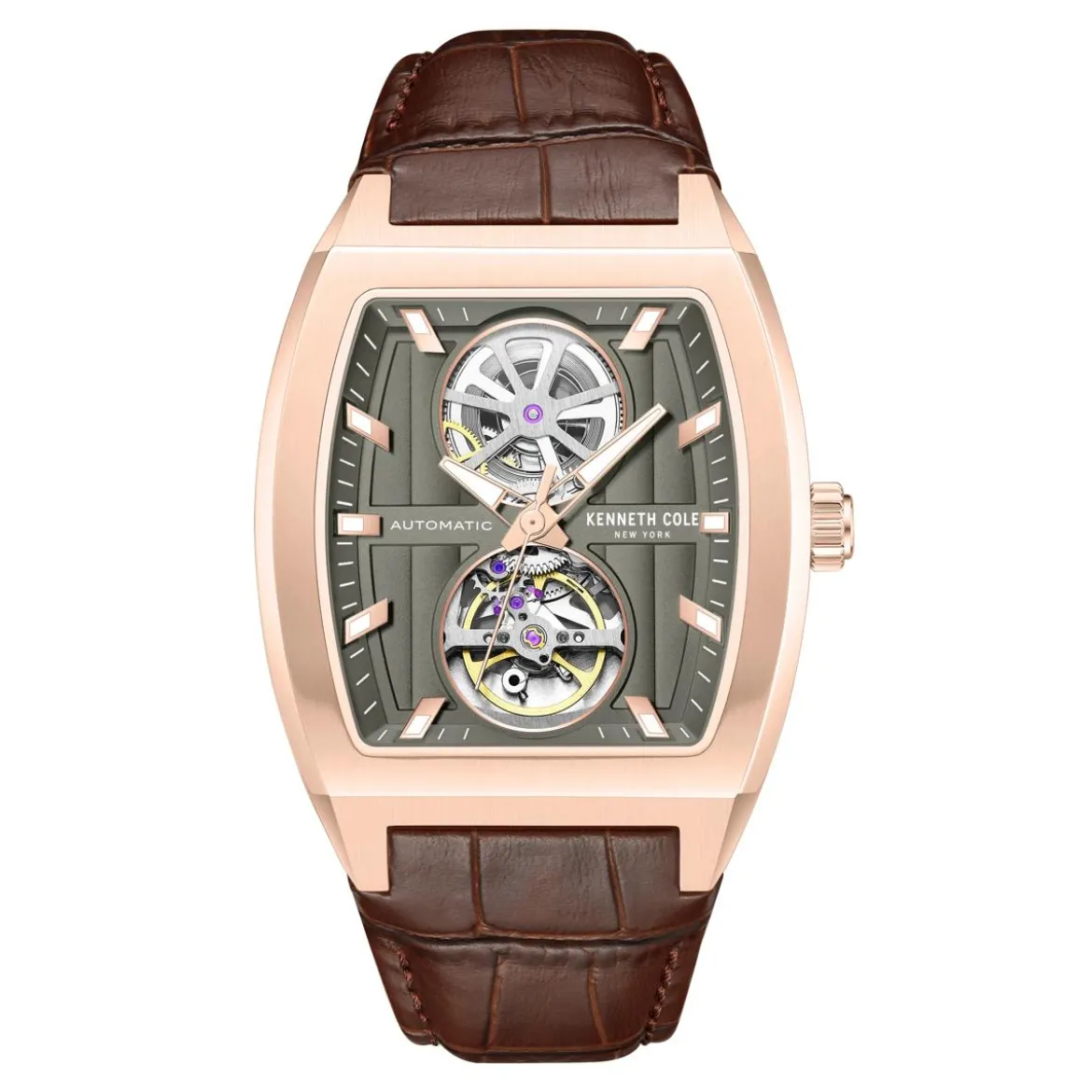Kenneth Cole Automatikuhr Milford braun Automatikuhr