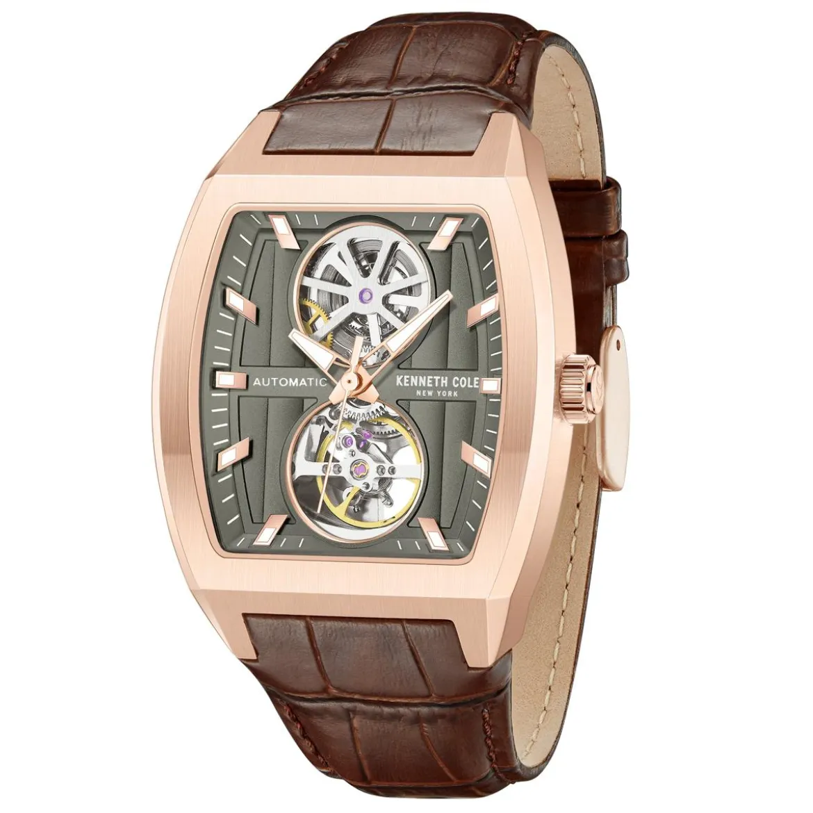 Kenneth Cole Automatikuhr Milford braun Automatikuhr