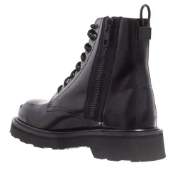 Kenzo Kenzosmile Lace-Up Boots Black Schnürstiefel