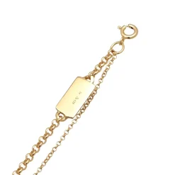 Kuzzoi Halskette Herren Layer Erbskette Kompass 925 Sterling Silber gold Mittellange Halskette