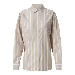 Lacoste Gestreifte Hemdbluse mehrfarbig Bluse