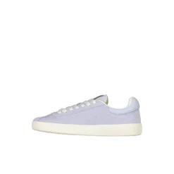 Lacoste Sneaker aus Veloursleder Lila Low-Top-Sneaker