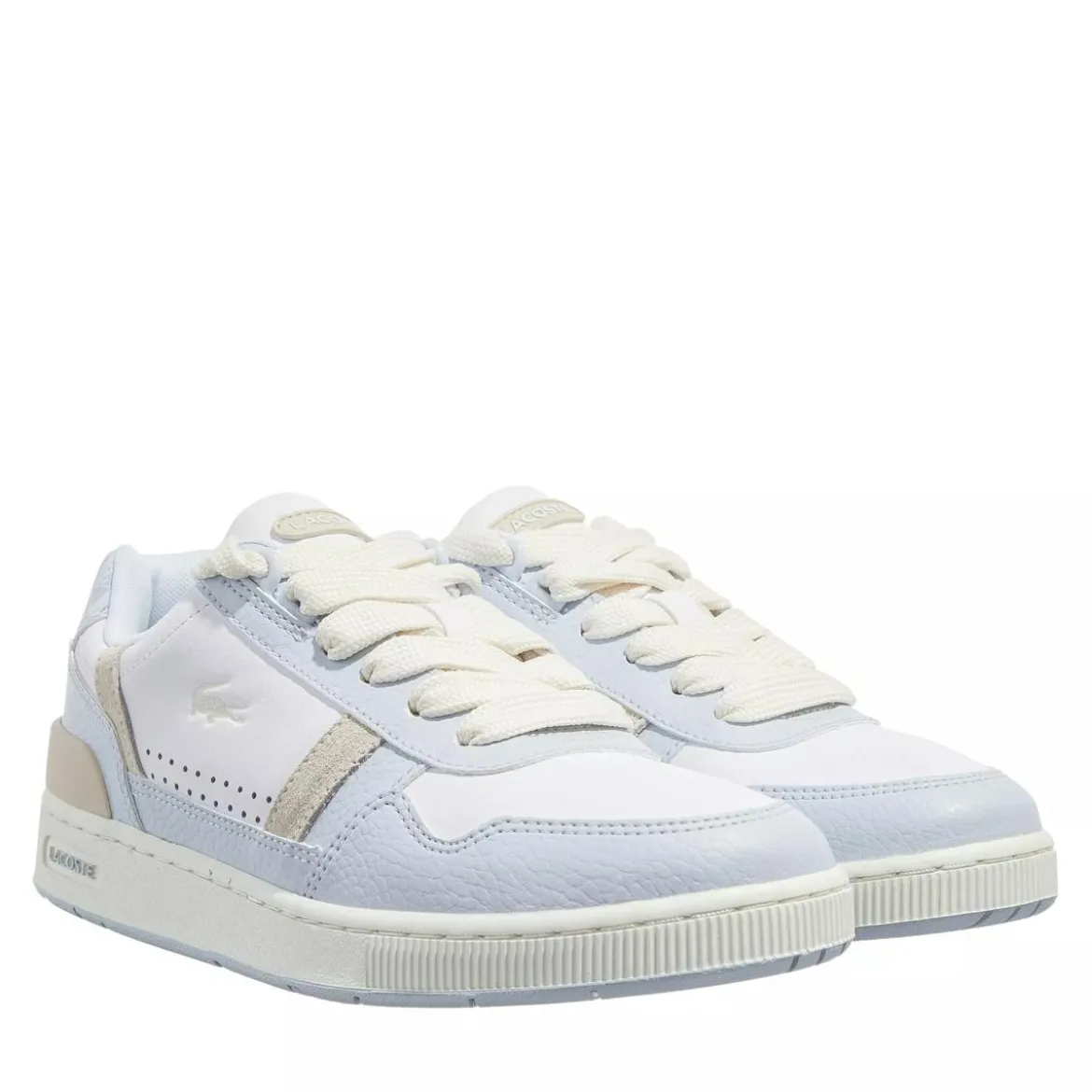 Lacoste T-Clip 223 2 Sfa Wht/Lt Trqs Low-Top-Sneaker