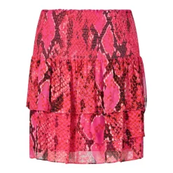 Lala Berlin Minirock Salma mit Muster Pink Minirock