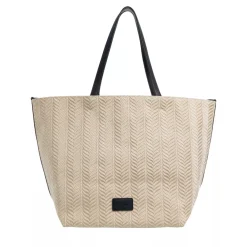 Lala Berlin Shopper Monna Chevron Creme Brulee Shopper