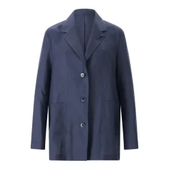 Lardini Blazer aus Leinen blau Blazer