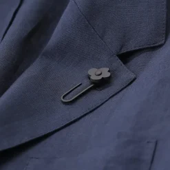 Lardini Blazer aus Leinen blau Blazer