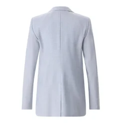Lardini Blazer aus Wolle, Seide & Leinen blau Blazer