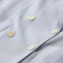 Lardini Blazer aus Wolle, Seide & Leinen blau Blazer