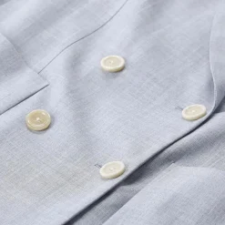Lardini Blazer aus Wolle, Seide & Leinen blau Blazer