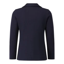 Lardini Sakko mit Zick-Zack-Muster blau Anzugjacke