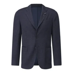 Lardini Slim-Fit Sakko in Tweed-Optik beige Blazer