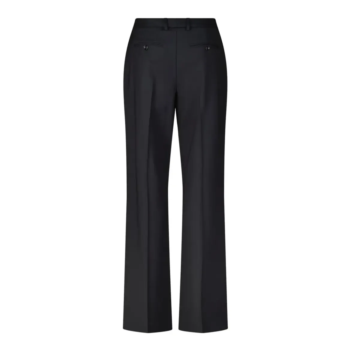 Lardini Straight-Fit Stoffhose schwarz Hosenanzug
