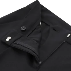 Lardini Straight-Fit Stoffhose schwarz Hosenanzug