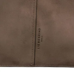 Liebeskind Berlin Amy Suede Vegan Neutral Grey Tote