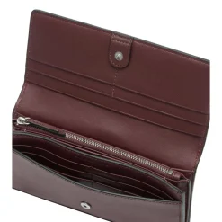 Liebeskind Berlin Ecom 511 Slam Vintage Goat Pomegranate Portemonnaie mit Zip-Around-Reißverschluss