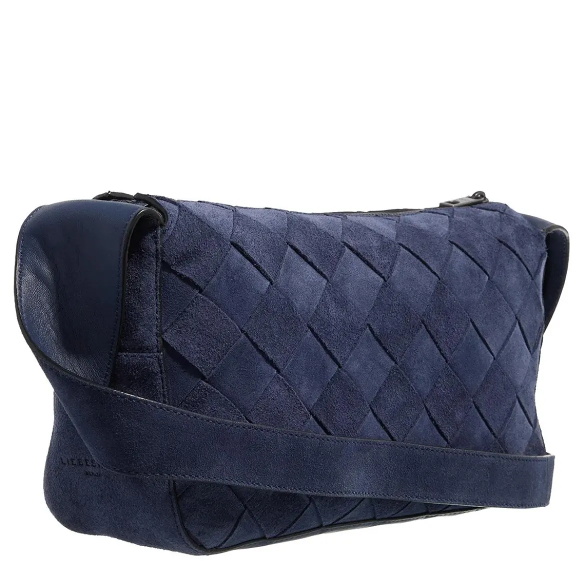 Liebeskind Berlin Sky Ii Woven Promo Suede + Tokyo Sheep Peacoat Crossbody Bag