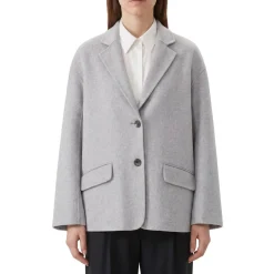 Lis Lareida Blazer aus Woll-Mix grau Blazer