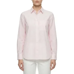 Lis Lareida Hemdbluse Lenon pink Bluse