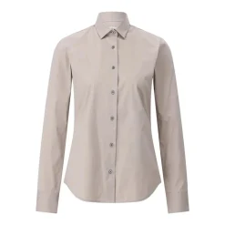 Lis Lareida Hemdbluse Pauline Braun Bluse